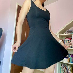 Black A-Line Mini Dress from H&M